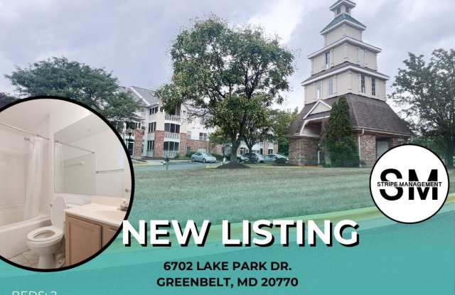6702 Lake Park Drive - 103 - 6702 Lake Park Drive, Greenbelt, MD 20770