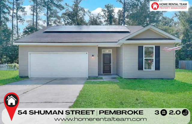 Coming Available! - 54 Shuman Street, Pembroke, GA 31321