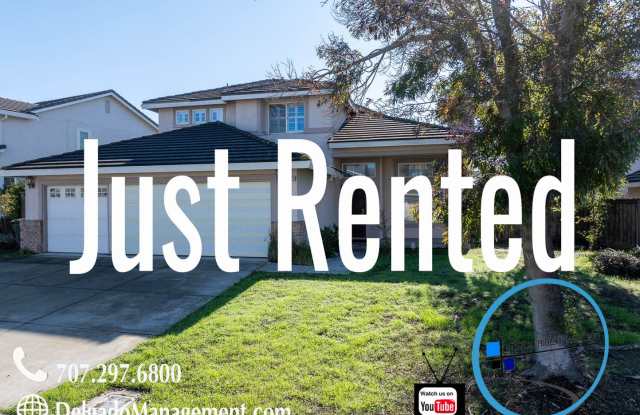 Large 3 bedroom home recently upgraded - 6429 Eagle Ridge Drive, Vallejo, CA 94591