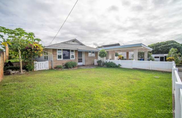 3BR/2BA SINGLE FAMILY HOME - 1501 Kuloko Street, Pearl City, HI 96782