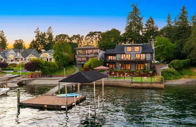 Waterfront 4 BR Home w/ Private Dock and Boat Lift - 13028 Lake City Boulevard Southwest, Lakewood, WA 98498
