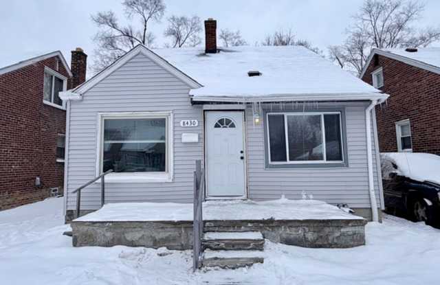 3-Bedroom Section 8 Welcome - 8430 Plainview Avenue, Detroit, MI 48228