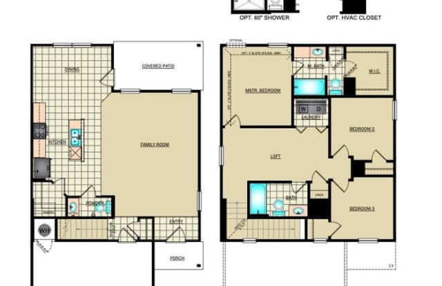 Discover Modern Living | Comfortable 3 Bedroom, 2.5 Bath Home with Upstairs Loft in Farmington Gallery 3
