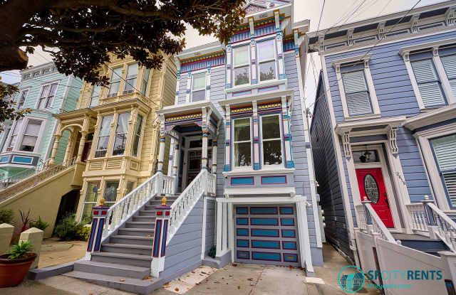 Lower Pacific Heights: Victorian Condo w/ Double Parlor, Shared Yard  EV-Ready Garage Parking photos photos