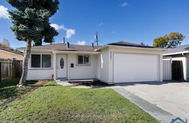 4587 Bolero DR - 4587 Bolero Drive, San Jose, CA 95111