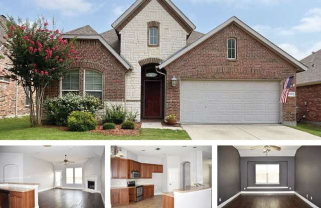 AVAILABLE NOW - Beautiful McKinney Home in Frisco ISD | Hardwood Floors, Stone Fireplace & Community Pool - 10312 Colfax Drive McKinney, TX 75072 - 10312 Colfax Drive, McKinney, TX 75072