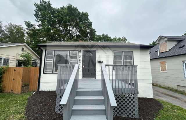 5709 Bales Ave KCMO 64130 - 2 bed / 1 bath house for rent - Rent $1095/ Single family house photos photos
