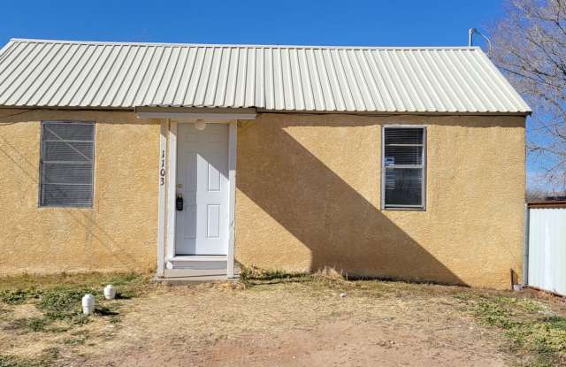 LARGE 1 BEDROOM HOME WITH MANY UPDATES - 1103 North Boston Avenue, Portales, NM 88130