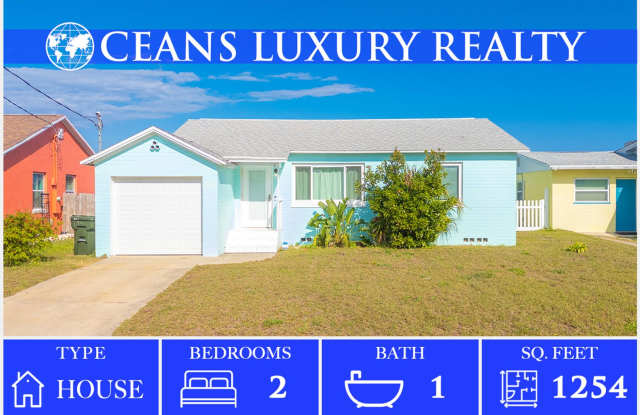 Coastal Charm ​with OCEAN VIEWS Meets Modern Comfort! - 2041 Schulte Avenue, Daytona Beach, FL 32118