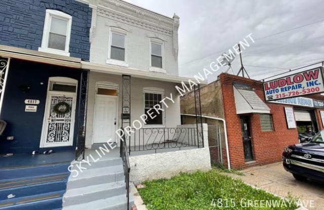 4815 GREENWAY AVENUE - 4815 Greenway Avenue, Philadelphia, PA 19143