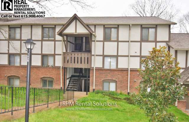 Half off the first months rent! Amazing 2BR Condo off Edmondson Pike/Brentwood! Washer/dryer, 2-car garage, water, lawncare all included! photos photos