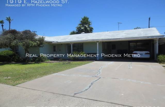 1919 E. Hazelwood St. - 1919 East Hazelwood Street, Phoenix, AZ 85016