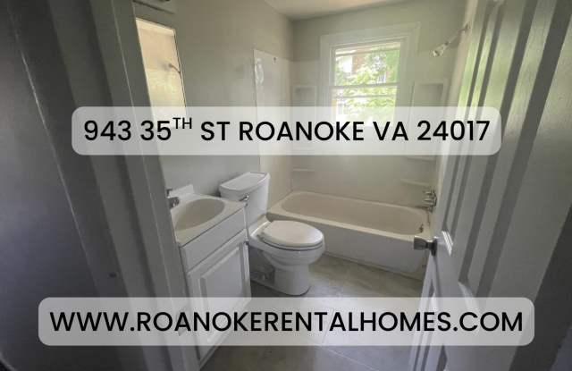 943 35th St Roanoke, VA 24013  3bed/1bath $1295 Gallery 3