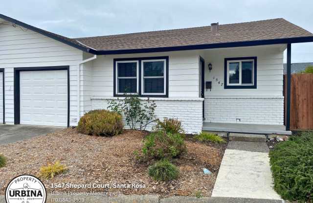 Great Single Level Duplex in Santa Rosa! - 1547 Shepard Court, Santa Rosa, CA 95405
