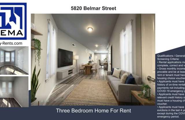 Modern 3-Bed, 1.5-Bath Two-Story Home in West Philadelphia photos photos
