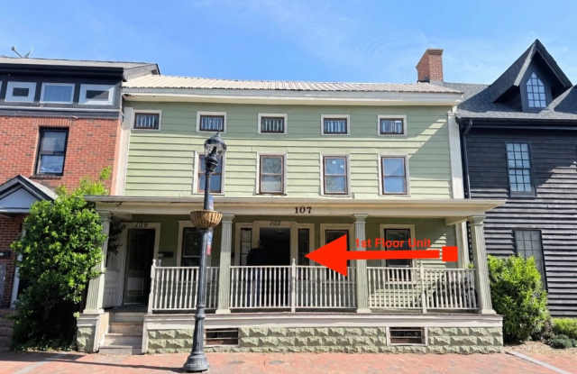 DOWNSTAIRS Charming 4BR Downtown Milford Home Just Steps from the Riverwalk! photos photos