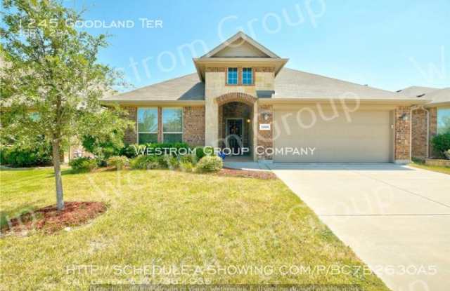 1245 Goodland Ter - 1245 Goodland Terrace, Fort Worth, TX 76179