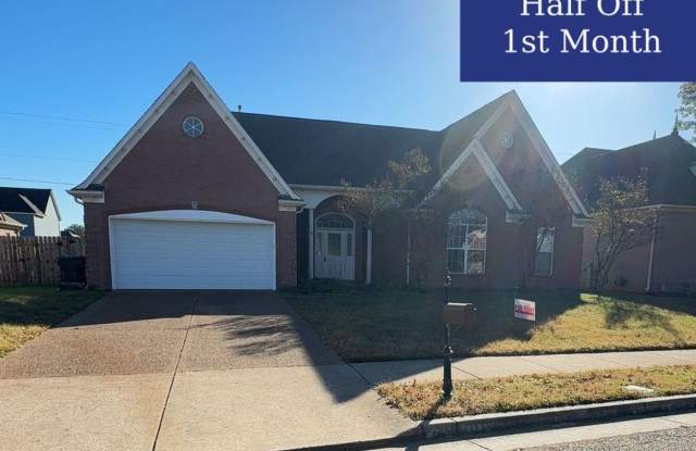 Charming 3 bedroom 2 bath home in Bartlett, TN - 1/2 Off The 1st Month's Rent - 5056 Sawyer Lake Drive, Bartlett, TN 38002