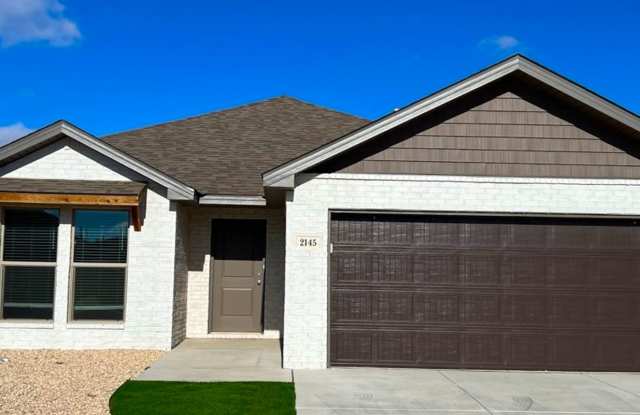 New 3 Bedroom In North West Lubbock! - 2145 Kirksey Avenue, Lubbock, TX 79407