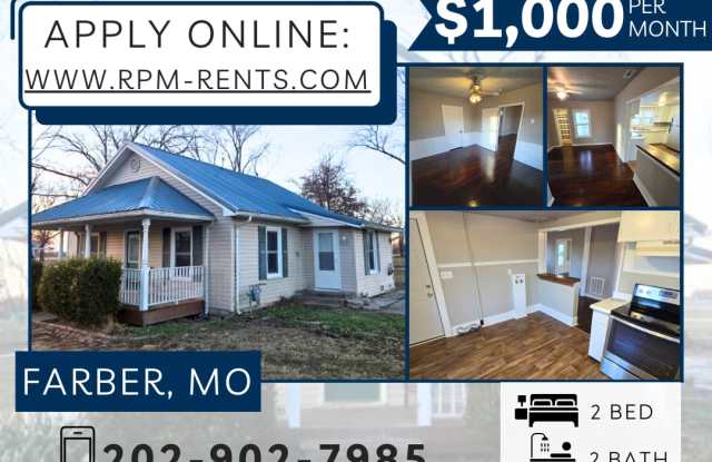 2 Bedroom 2 Bathroom House For Rent in Farber, MO photos photos 2 Bedroom 2 Bathroom House For Rent in Farber, MO photos photos