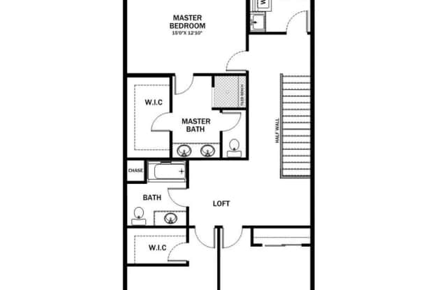 Luxury Townhome for Lease at the Courtyards at Hidden Crest - 6825 NE 132nd Way Gallery 4