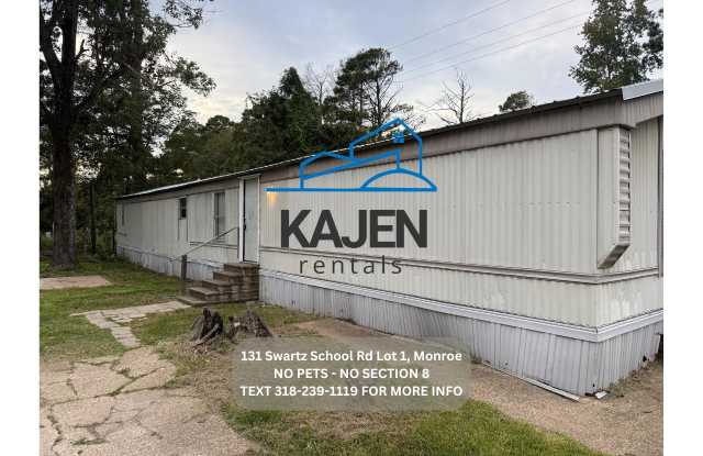 131 Swartz School Road, Lot 1Lot 1 - 131 Swartz School Road, Swartz, LA 71203 131 Swartz School Road, Lot 1Lot 1 - 131 Swartz School Road, Swartz, LA 71203