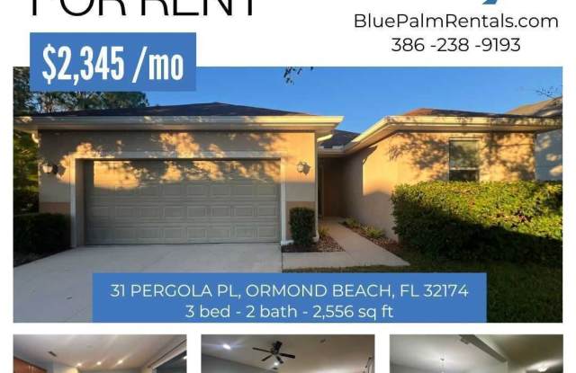 Beautiful 3 Bedroom 2 Bathroom Home, with Scenic Backyard View. Ormond Beach in Hunter's Ridge Community photos photos
