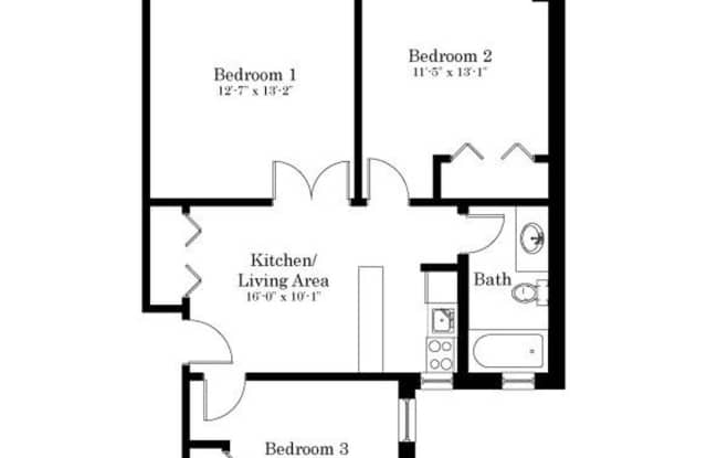 $500 rebate!  Modern Apt w Heat & HW Included!  Near BU Campus!  Parking Available Gallery 3