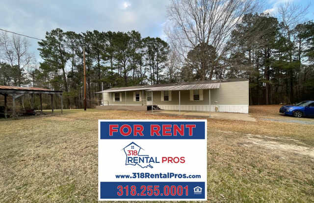 3 Bed 2 Bath Mobile Home - 1356 Par Road 223, Jackson County, LA 71227