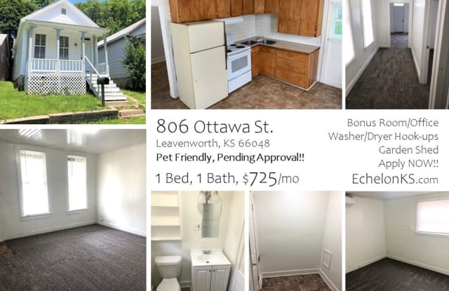 806 Ottawa St - 806 Ottawa Street, Leavenworth, KS 66048