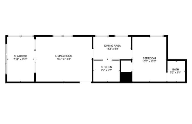 1 Bedroom 1 Bathroom Apartment photos photos