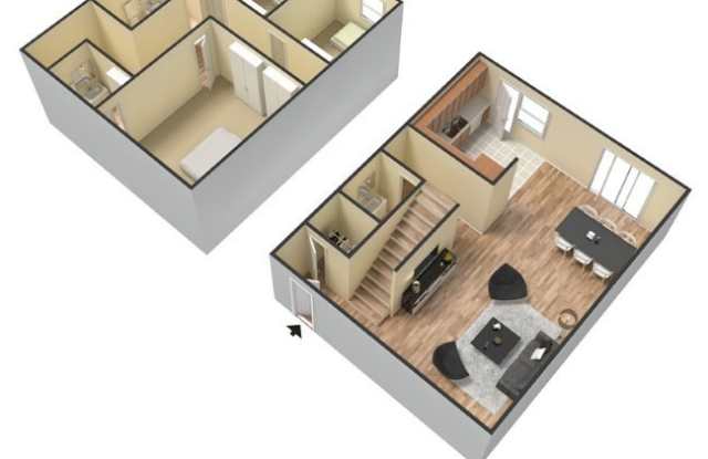 3 Bedroom 1 1/2 Bath Townhomes photos photos