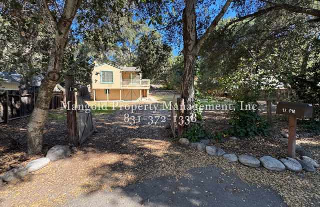 Charming 1-Bed 1-Bath Home with Bonus Room and Spacious Yard in Carmel Valley - 17 Paso Mediano, Carmel Valley Village, CA 93924