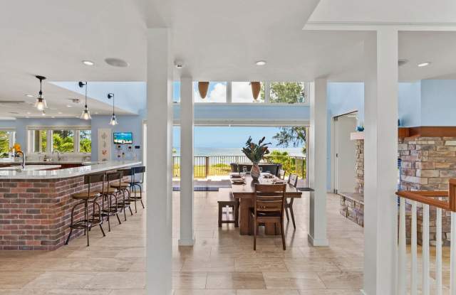 Waialua Ocean View Villa w/ Pool, kids play structure - walk to beach Gallery 4