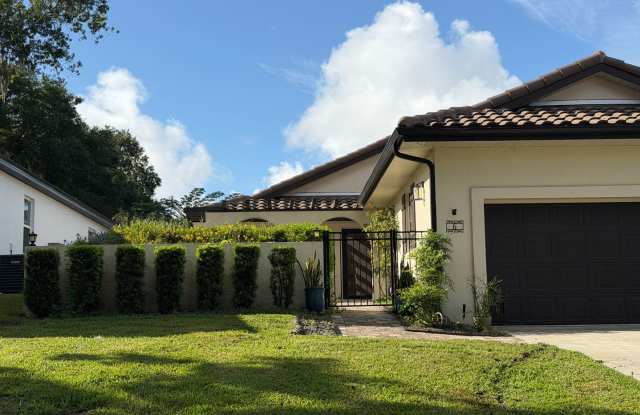 2/2 with 2-car garage. New roof, new AC. Quartz counters, KitchenAid appliances, wine cooler, pantry, fireplace, built-in closets. Walk-in closet and double sinks in the main suite. Mudroom off the garage. Washer/dryer included. Screened back porch and fe Gallery 1