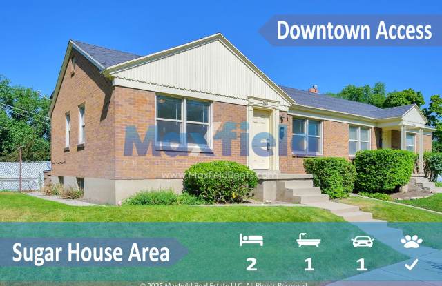 Sugarhouse Area - 2 BD 1 BA 1 GA photos photos