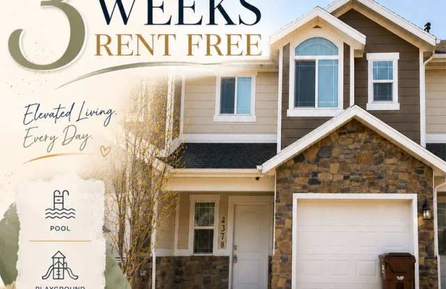 Garage, Pool & 3 Weeks Rent Free | Spacious 3 Bed 2.5 Bath Townhome in West Haven! Gallery 1