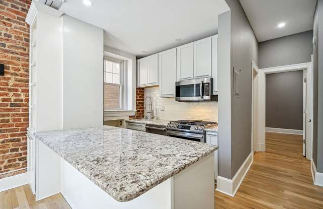Newly Renovated  Modern One Bedroom In Logan Circle! Pool Access, Incredible Location  More! - 1322 15th Street Northwest, Washington, DC 20005