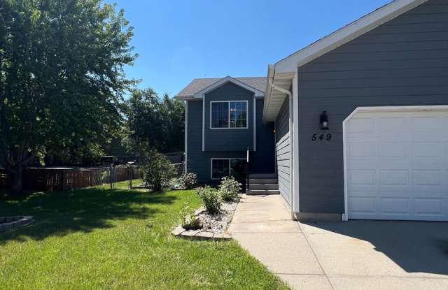 4 Bedroom, 2 Bath Home for Rent - 549 Hanover Drive, Rapid City, SD 57701