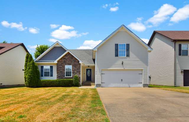 Pet Friendly Three Bedroom with Bonus! - 3738 Suiter Road, Clarksville, TN 37040