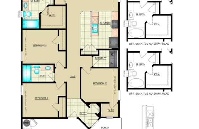 Pre-Leasing Now! Discover Comfortable living in this Four Bedroom | Two Bathroom Home in Scotts Hollow Gallery 4