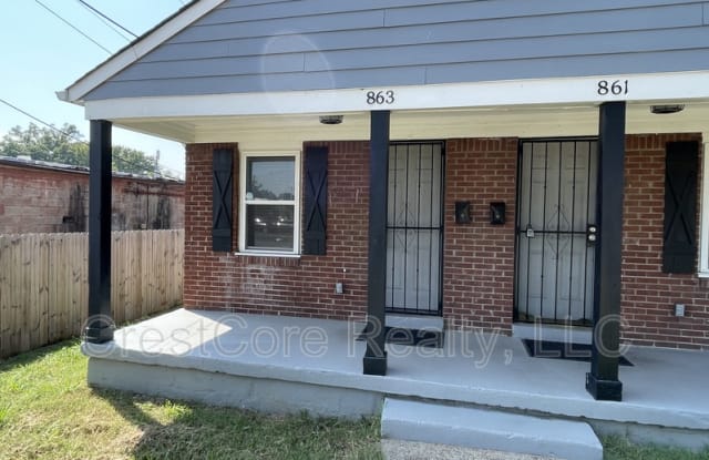 863 Josephine St - 863 Josephine Street, Memphis, TN 38114