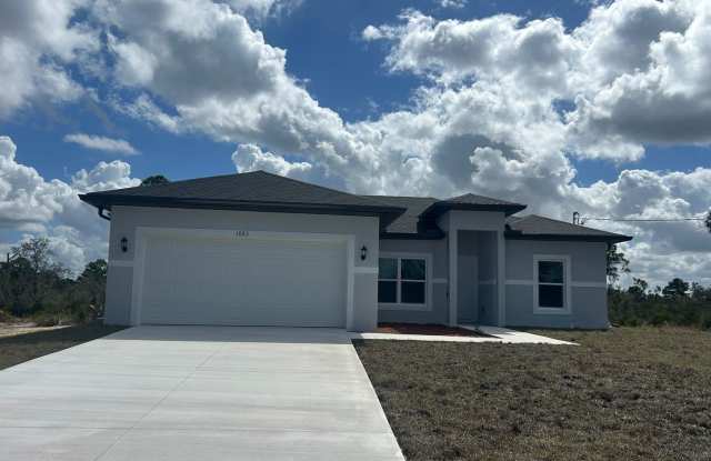 BRIGHT  BRAND NEW! 4 Bed / 2 Bath / 2 Car Garage Home in Charming Lake Placid! - 1083 Breckinridge Avenue, Highlands County, FL 33852