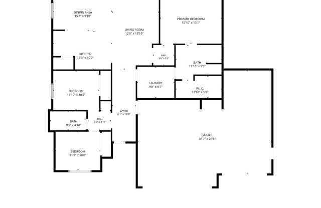 Move-In Discount! New Construction 3 Bedroom- 2 Bath Single Family Home Gallery 3