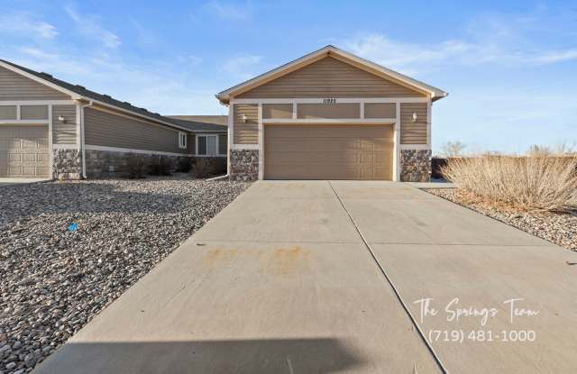 RANCH-STYLE 3BD featuring ONE-LEVEL LIVING in FALCON! - Security Deposit Waiver Available - 11920 Brahman Court, El Paso County, CO 80831
