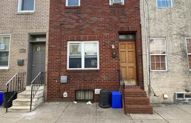 2 Bedroom, 1 Bath South Philadelphia RowHome! W/D! Yard! Wood-burning Fireplace! photos photos