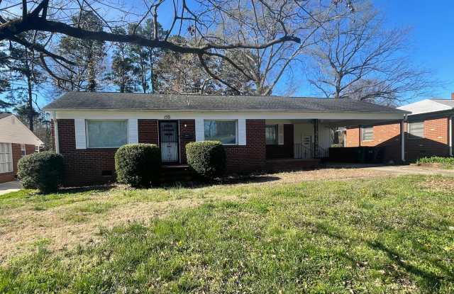 Welcome to this adorable 3-bedroom, 2-bath ranch style brick home, nestled in the historic McCrorey Heights area of Charlotte, NC. Just off Beatties Ford Rd - 1713 Madison Avenue, Charlotte, NC 28216