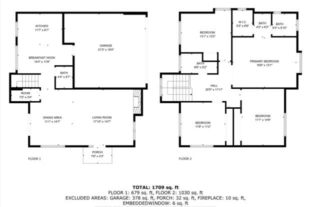 Spacious 4 Bedroom-2.5 Bath, - Fireplace, Yard - Camellia Gallery 4