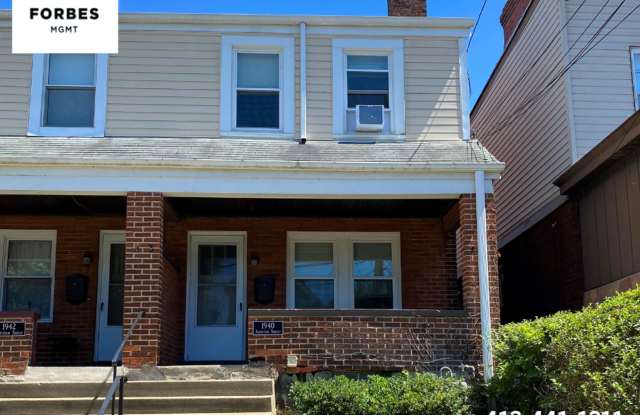 Available August 1st OR August 15th, 2024; Lease will end July 29, 2025 - 1940 Antietam Street, Pittsburgh, PA 15206