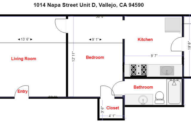 Charming 1-Bedroom, 1-Bathroom Ground Floor Apartment Gallery 2